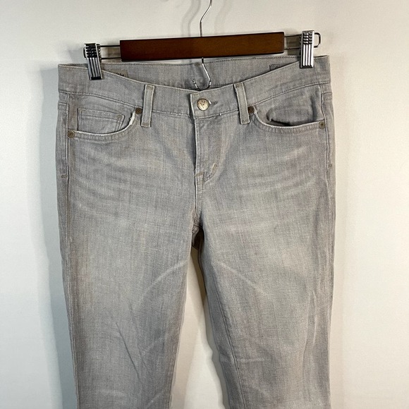 Citizens of Humanity Ava Stretch Low Waist Straight Leg Jeans Gray Wash Size 28 - Picture 2 of 8